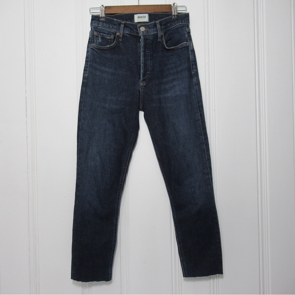 AGOLDE Nico High Rise Slim Fit Denim Jeans Size 25